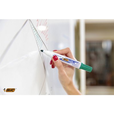 Feutre tableau blanc BIC Velleda 1701 ogive Large rouge