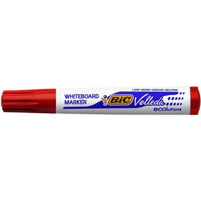 Feutre tableau blanc BIC Velleda 1701 ogive Large rouge