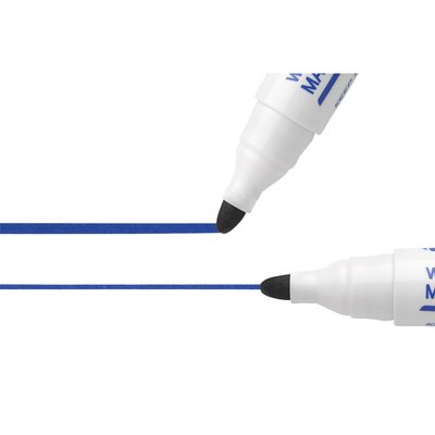 Whiteboardmarker Bic Velleda 1701 rond large blauw