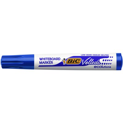 Whiteboardmarker Bic Velleda 1701 rond large blauw