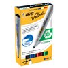 Feutre tableau blanc BIC Velleda 1701 ogive Large assorti boîte 4 pièces Photo