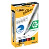 Whiteboardmarker Bic Velleda 1751 schuin large assorti set à 4 stuks foto