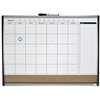 Whiteboard Nobo magnetische planner met prikbord van kurk 58,5x43cm foto