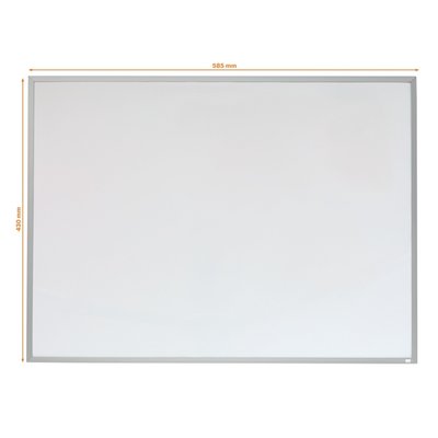 Whiteboard Nobo 58.5x43cm aluminium magnetisch