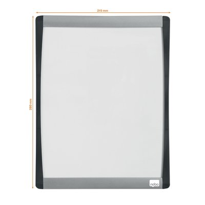 Whiteboard Nobo 28x21.5cm gewelfd