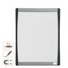 Whiteboard Nobo 28x21.5cm gewelfd foto