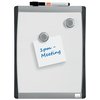 Whiteboard Nobo 28x21.5cm gewelfd foto