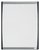 Whiteboard Nobo 35.5x28cm gewelfd