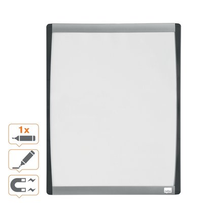 Whiteboard Nobo 35.5x28cm gewelfd