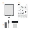 Whiteboard Nobo 21.6x28cm magnetisch assorti foto