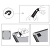 Whiteboard Nobo 21.6x28cm magnetisch assorti foto