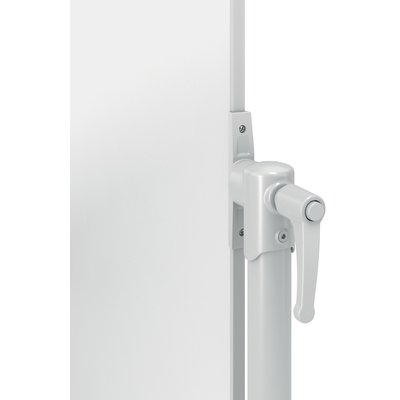 Tableau blanc pivotant Nobo mobile 90x120cm acier laqué