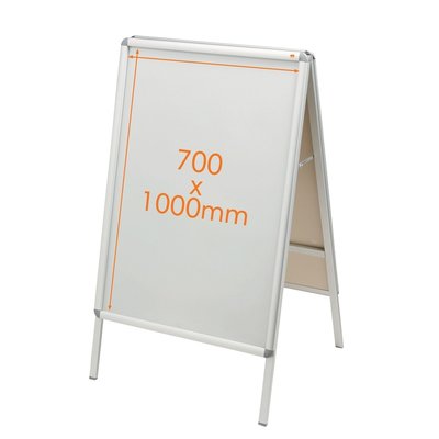 Stoepbord Nobo Essence 70x100cm met kliklijst