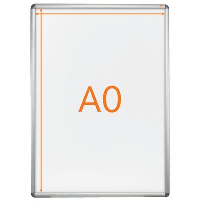 Kliklijst Nobo Essence A0 118x84,1cm aluminium