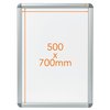 Kliklijst Nobo Essence 70x50cm aluminium foto