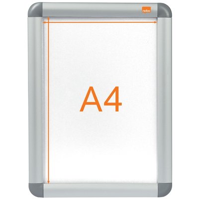 Kliklijst Nobo Essence A4 aluminium
