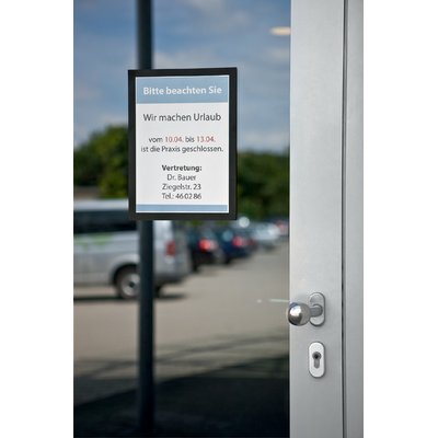 Duraframe Durable 487301 A3 zwart 2 stuks