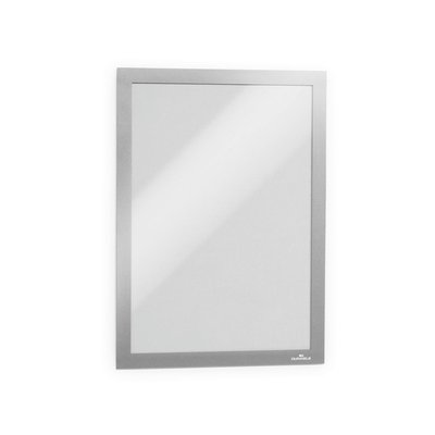 Duraframe Durable 487223 A4 zilvergrijs 2 stuks
