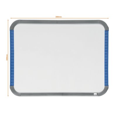 Tableau blanc Nobo Slim Line 22x28cm blanc
