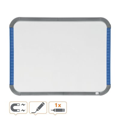 Tableau blanc Nobo Slim Line 22x28cm blanc