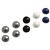 Kogelmagneet MAUL 30mm trekkracht 600gr assorti 10 stuks