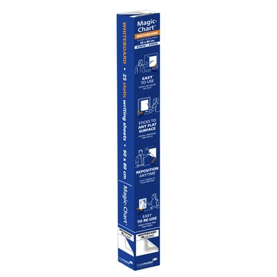 Magic-Chart Legamaster Whiteboard 600x800mm wit 25 vel