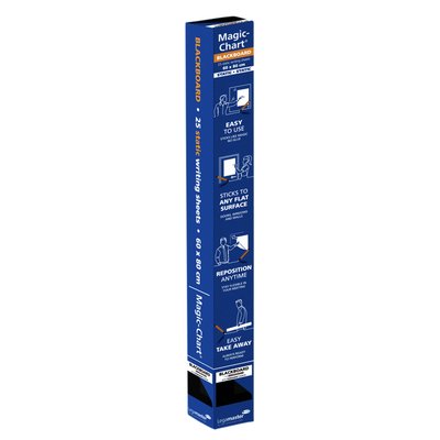 Magic-Chart Legamaster Whiteboard 600x800mm zwart 25 vel