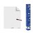 Magic-Chart Legamaster flipchart 600x800mm wit met ruit 25 vel