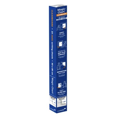 Magic-Chart Legamaster Whiteboard 600x800mm transparant 25 vel