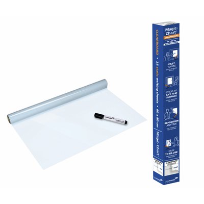 Magic-Chart Legamaster Whiteboard 600x800mm transparant 25 vel
