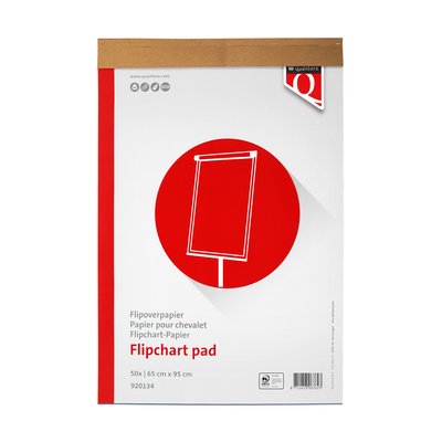 Flipoverpapier Quantore 65x95cm 50vel ongevouwen
