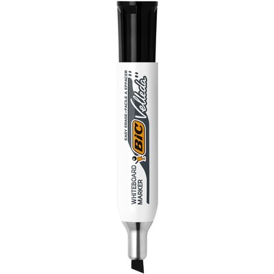 Marqueur tableau blanc BIC Velleda 1781 biseau Large noir