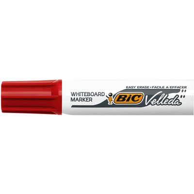 Whiteboardmarker Bic Velleda 1781 schuin large rood