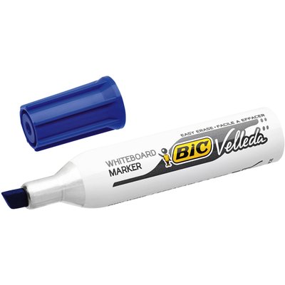 Marqueur tableau blanc BIC Velleda 1781 biseau Large assorti 4 pièces