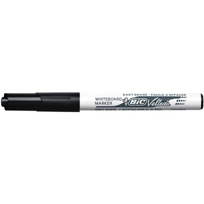 Marqueur tableau blanc BIC Velleda 1741 ogive Medium noir
