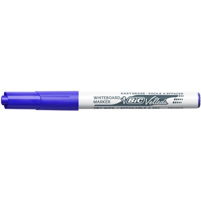 Whiteboardmarker Bic Velleda 1741 rond medium blauw