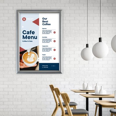 Cadre clipsable Europel B2 50x70cm 25mm