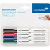 Marqueur tableau blanc Legamaster TZ100 ogive 1mm assorti 4 pièces Photo