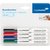 Marqueur tableau blanc Legamaster TZ100 ogive 1mm assorti 4 pièces