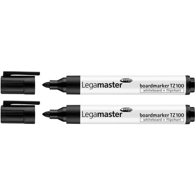 Marqueur tableau blanc Legamaster TZ100 ogive 1,5-3mm noir 2 pièces
