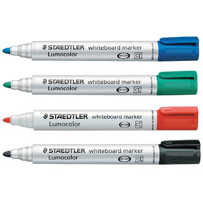 Feutre tableau blanc Staedtler Lumocolor 351 ogive 2mm vert