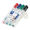 Whiteboardmarker Staedtler Lumocolor 351 standaard assorti 4 stuks foto