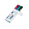 Whiteboardmarker Staedtler 301 rond assorti 1mm 4stuks foto