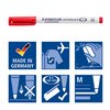 Whiteboardmarker Staedtler 301 rond assorti 1mm 4stuks foto