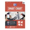 Papier chevalet Oxford Smart 60x80cm adhésif uni 90g 20 feuilles Photo