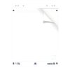 Papier chevalet Oxford Smart 60x80cm adhésif uni 90g 20 feuilles Photo