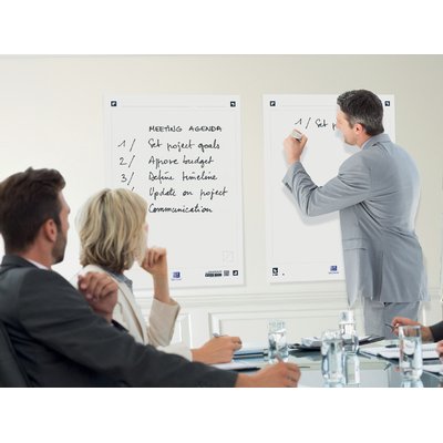 Papier chevalet Oxford Smart 60x80cm adhésif uni 90g 20 feuilles