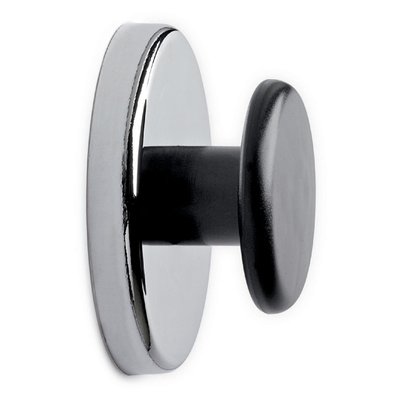 Aimant MAUL avec bouton Ø 65mm 12kg chrome/noir