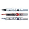 Whiteboardmarker Pentel MWL5S Maxiflo rond 1mm zwart foto