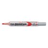Whiteboardmarker Pentel MWL5S Maxiflo rond 1mm rood foto